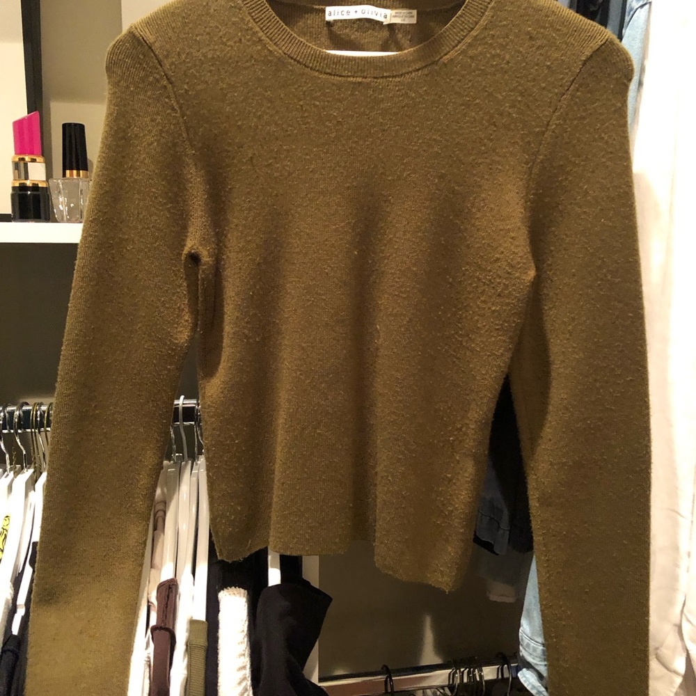 Alice + Olivia  Olive Sweater